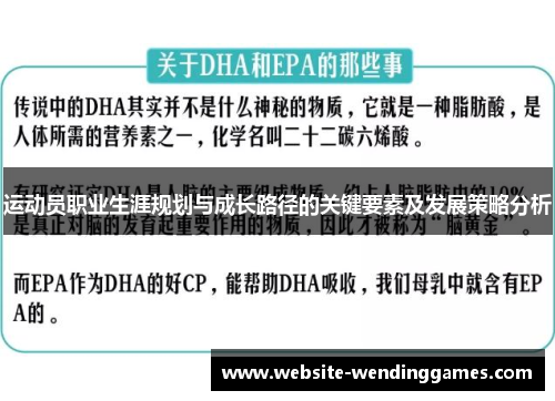 运动员职业生涯规划与成长路径的关键要素及发展策略分析 运动员职业生涯规划与成长路径的关键要素及发展策略分析